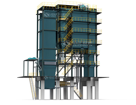 SHX雙鍋筒橫置式流化床鍋爐